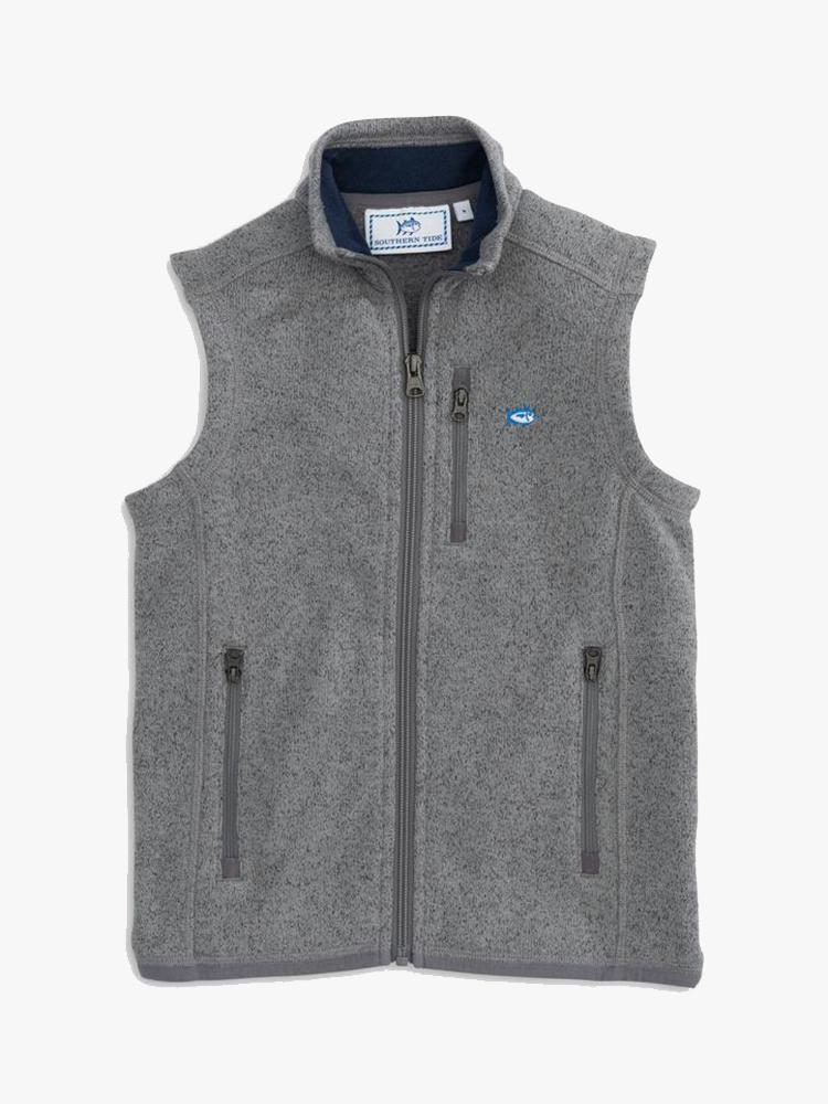 Southern Tide Boys' Samson Peak Sweater Fleece Vest - Saint Bernard