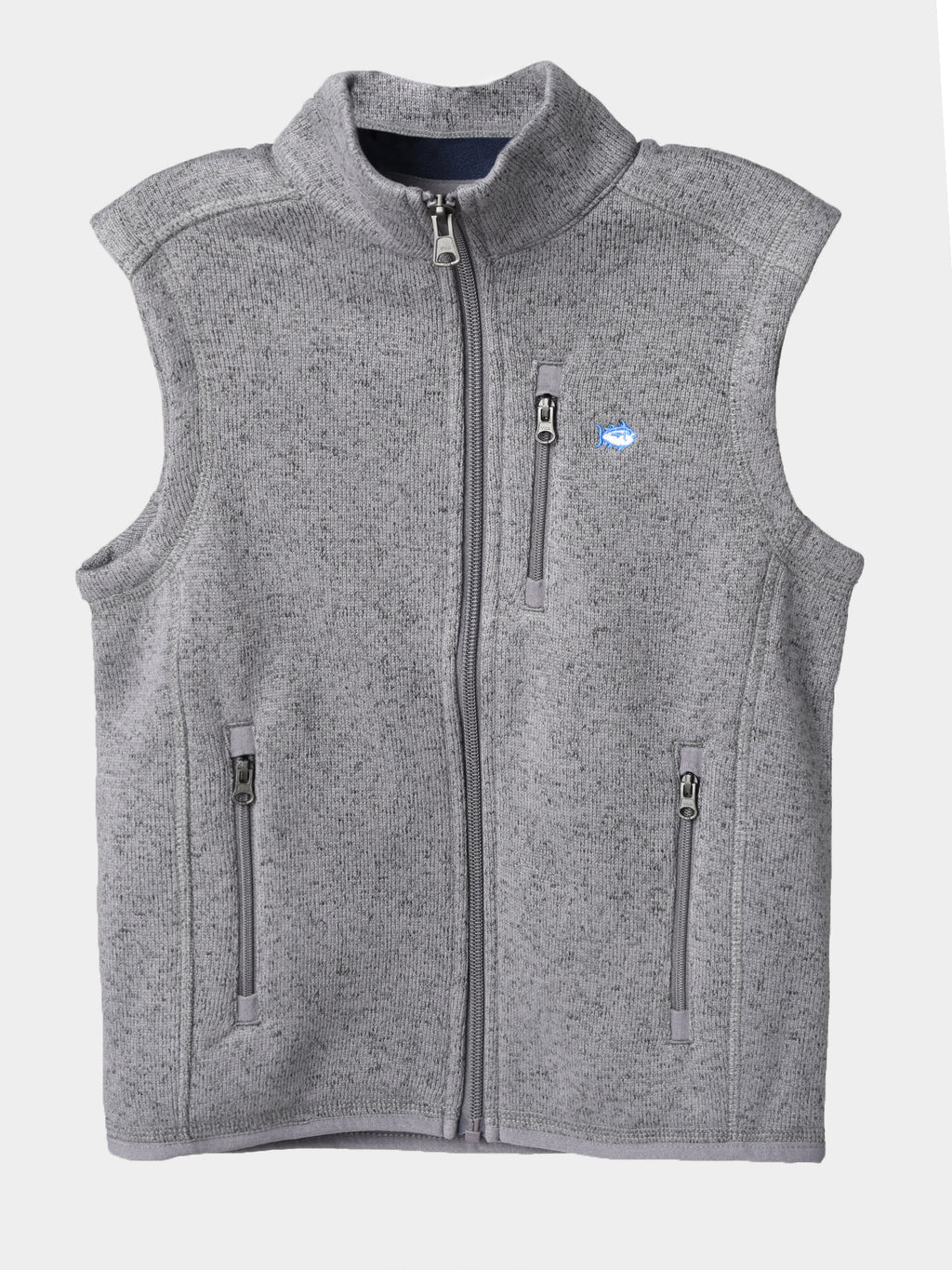 Southern Tide Boys' Samson Peak Sweater Fleece Vest - Saint Bernard