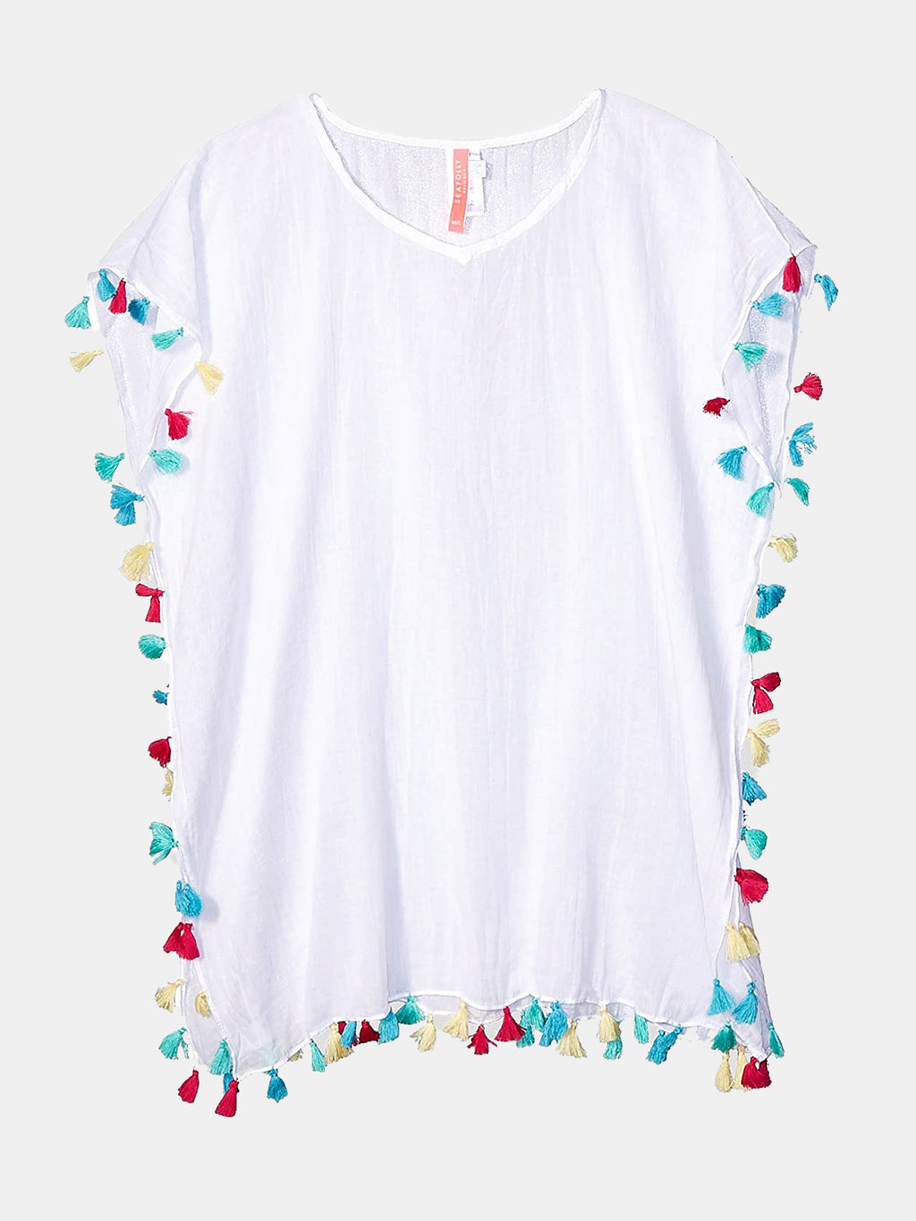Seafolly Girls' Summer Essentials Kaftan - Saint Bernard