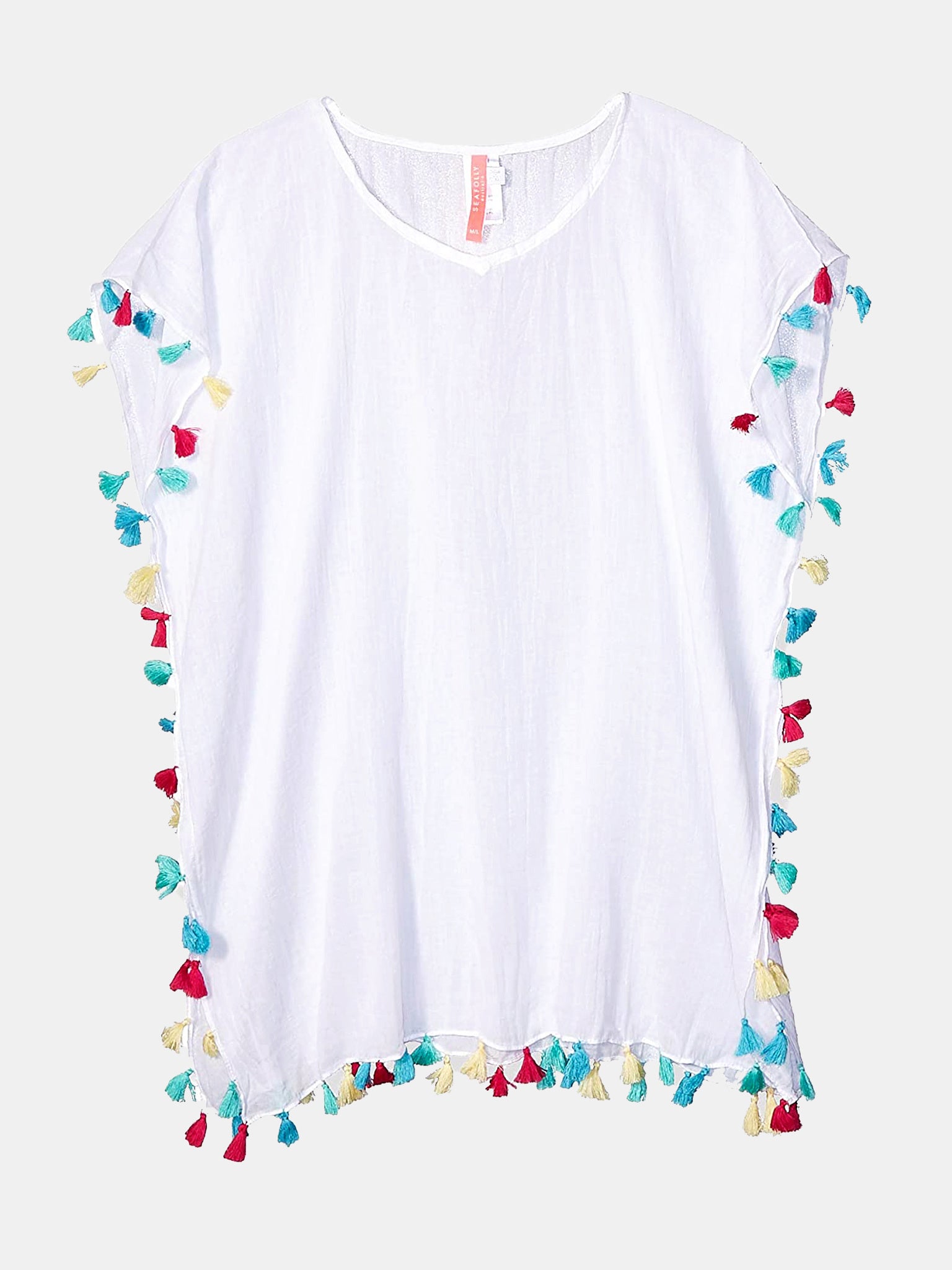 Seafolly Girls' Summer Essentials Kaftan - Saint Bernard