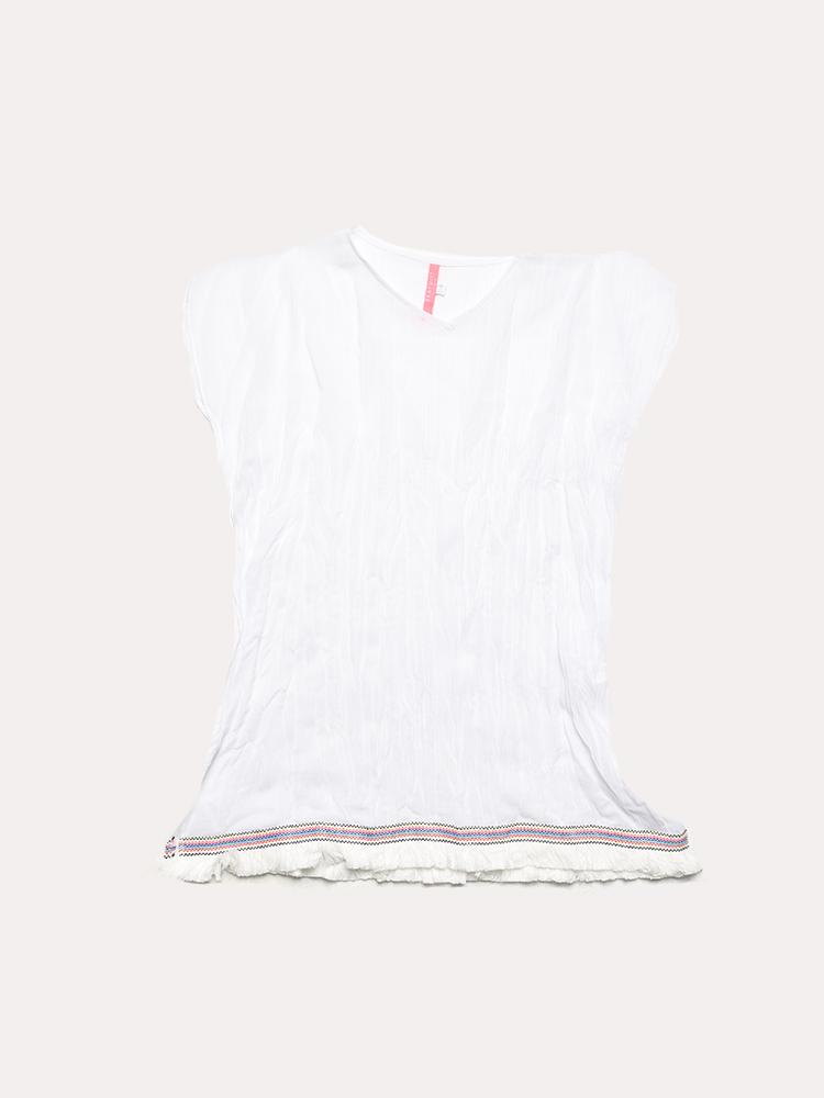 Seafolly Girl's Summer Essentials Kaftan - Saint Bernard