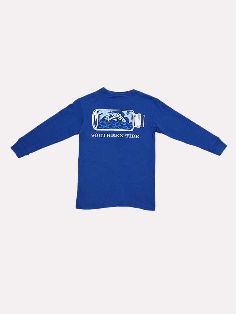 Southern Tide Boys' Bottled Skipjack Tee - Saint Bernard