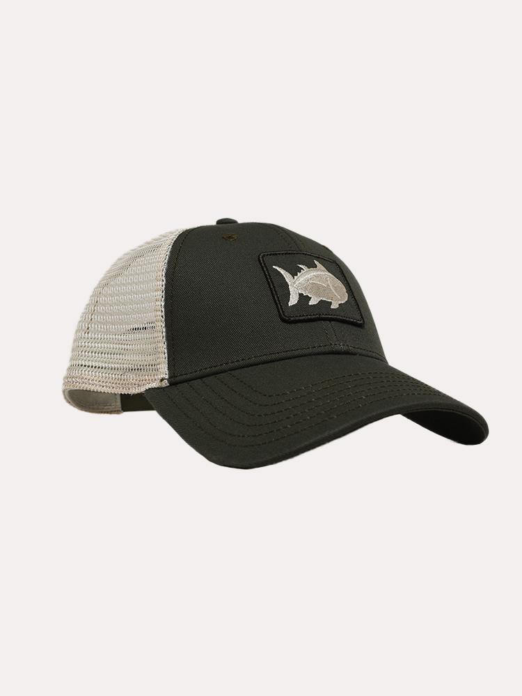 Southern Tide Vintage Fly Patch Skip Jack Trucker - Saint Bernard