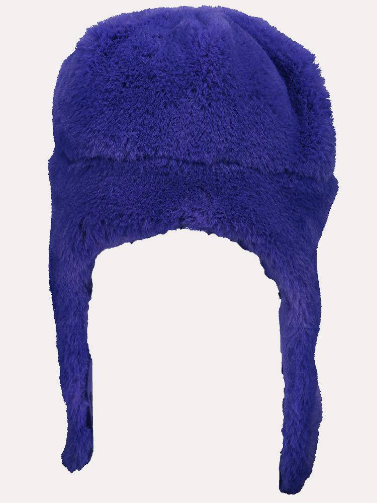 Obermeyer Little Girls' Orbit Fur Hat - Saint Bernard