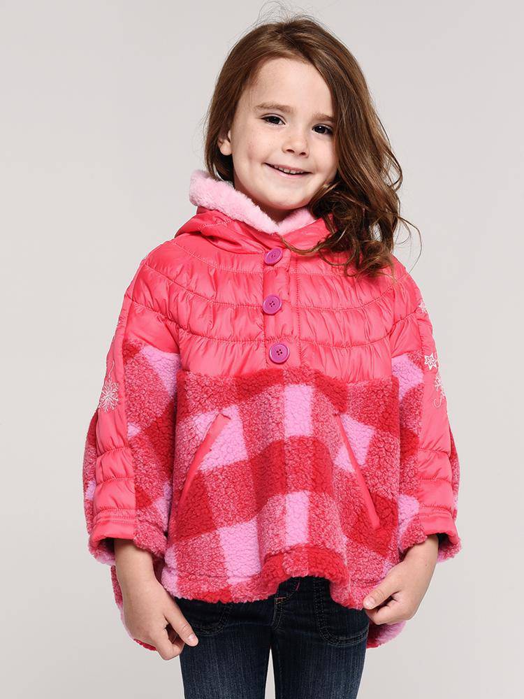 Obermeyer Girls' Minuet Cape - Saint Bernard