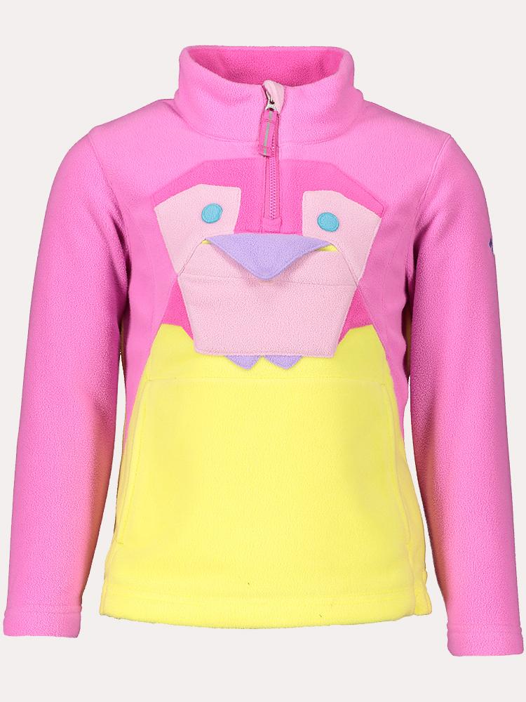 Obermeyer Girls' Dream On Fleece Top - Saint Bernard