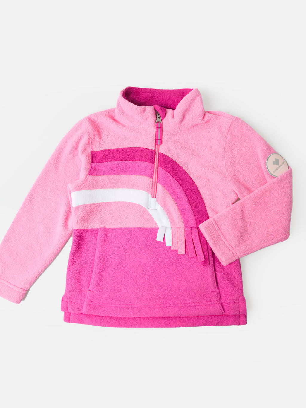 Obermeyer Girls' Aria Fleece Pullover - Saint Bernard