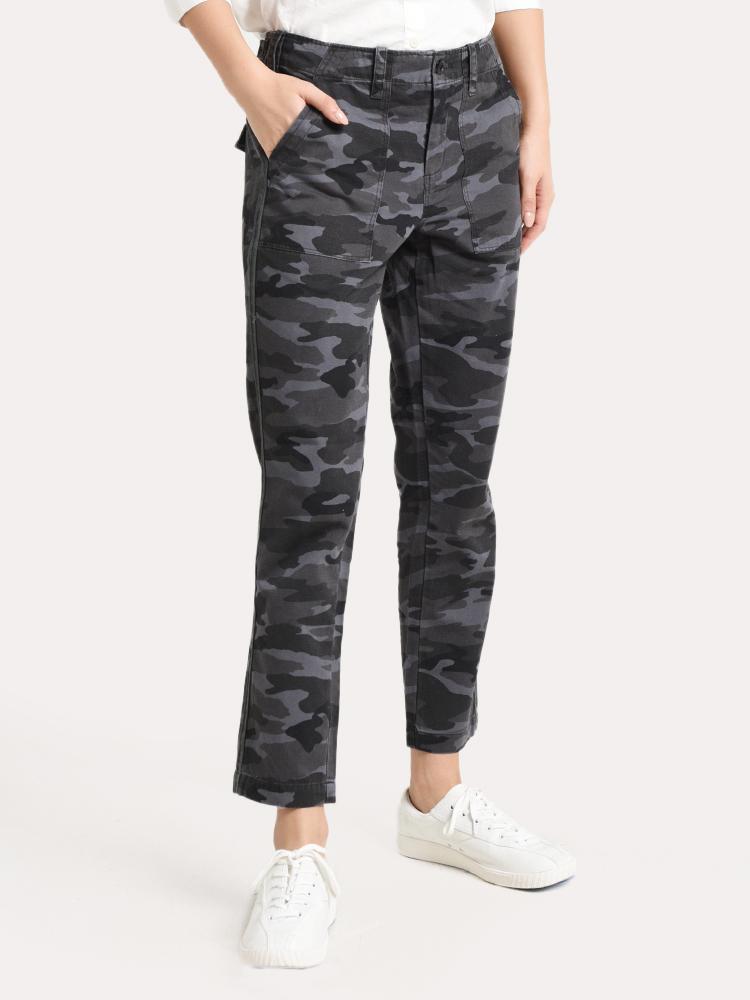 G1/Market Place Clothing Women's Camo Surplus Pant with Tape - Saint Bernard