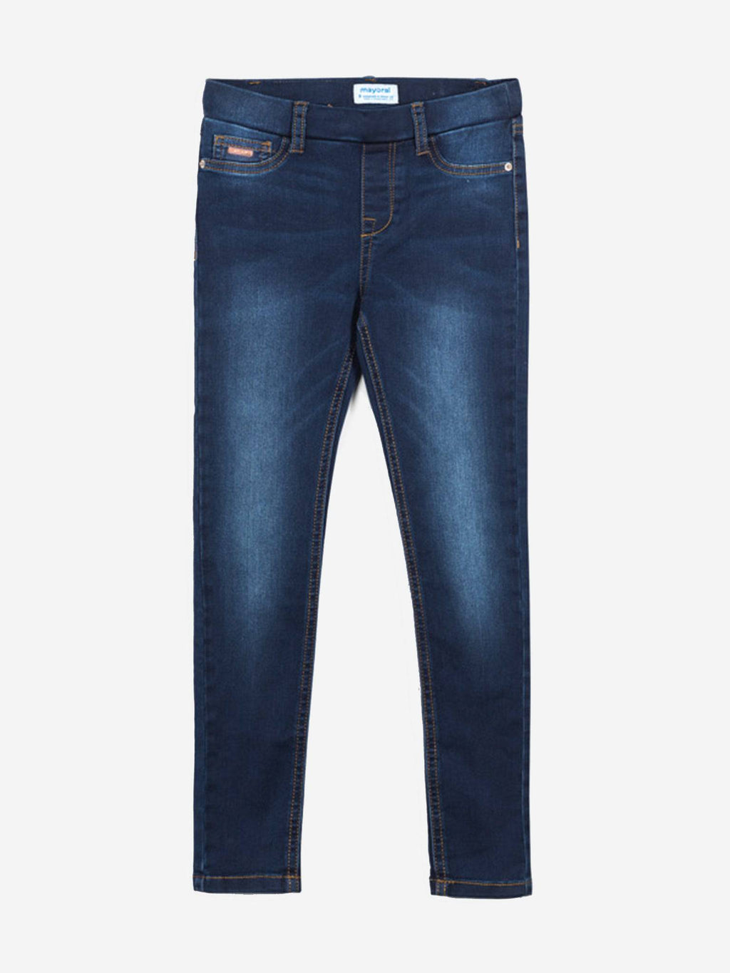 Mayoral Girls' Denim Trousers Super Slim Fit - Saint Bernard