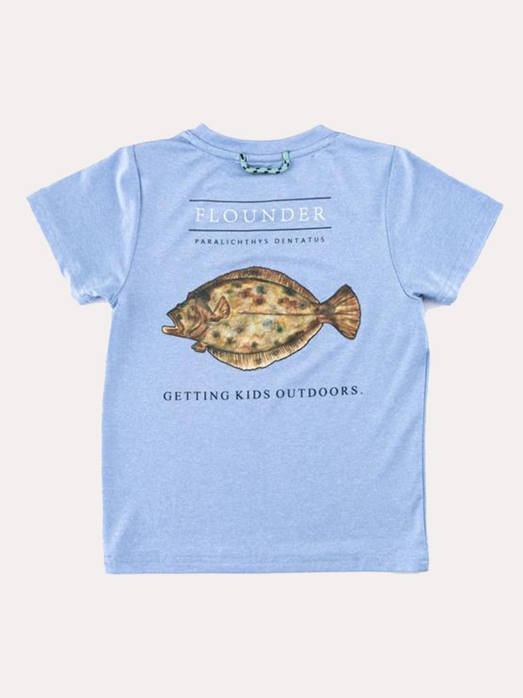 Prodoh Boys' Flounder Performance Tee UPF 50+ - Saint Bernard