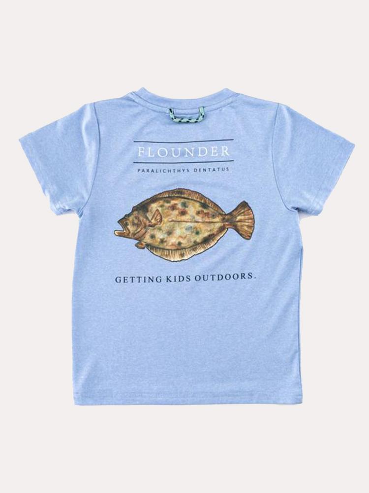 Prodoh Boys' Flounder Performance Tee UPF 50+ - Saint Bernard