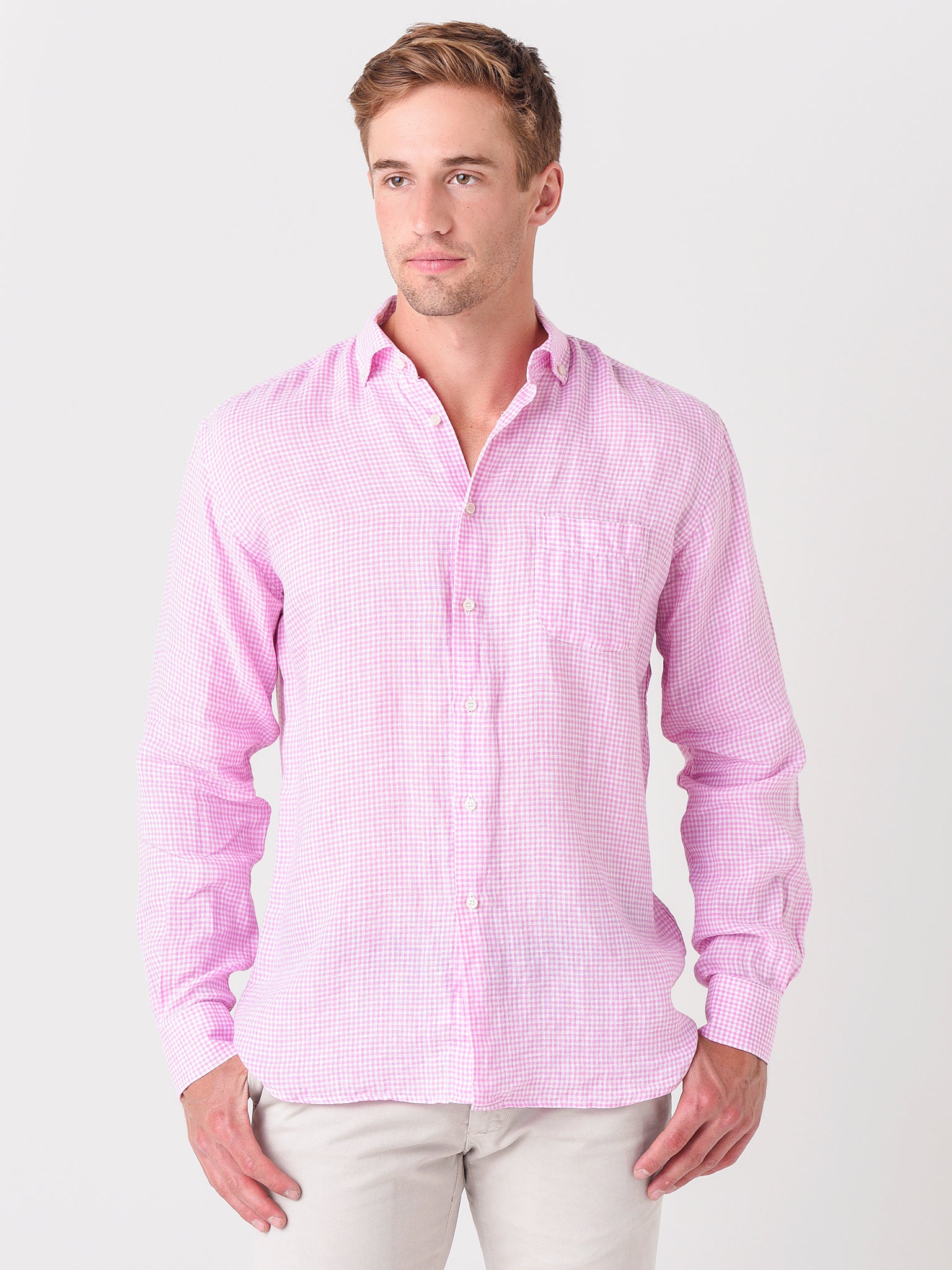 Miller Westby Men's Ethan Long Sleeve Shirt - Saint Bernard