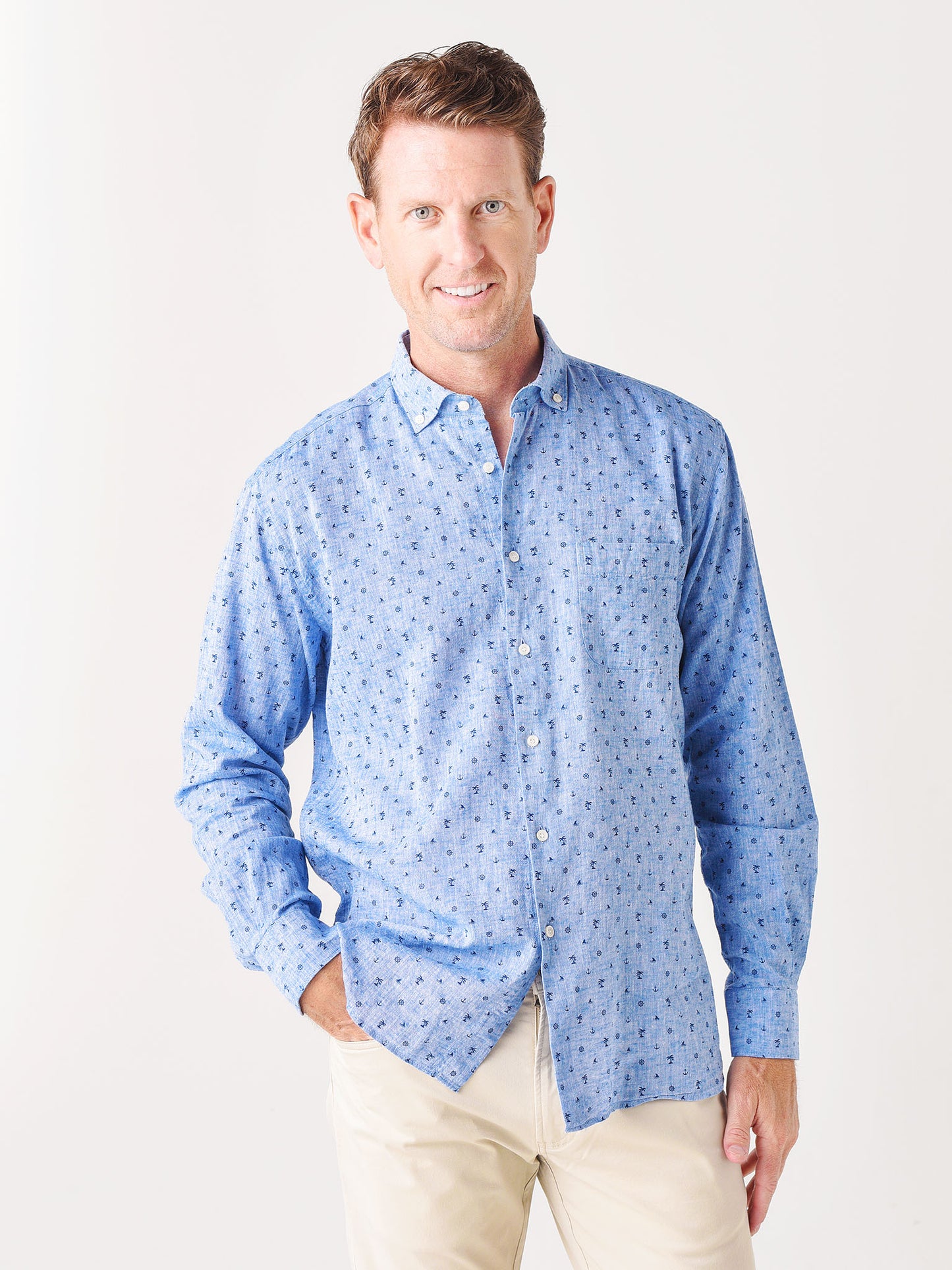 Miller Westby Fletcher Button-Down Shirt - Saint Bernard