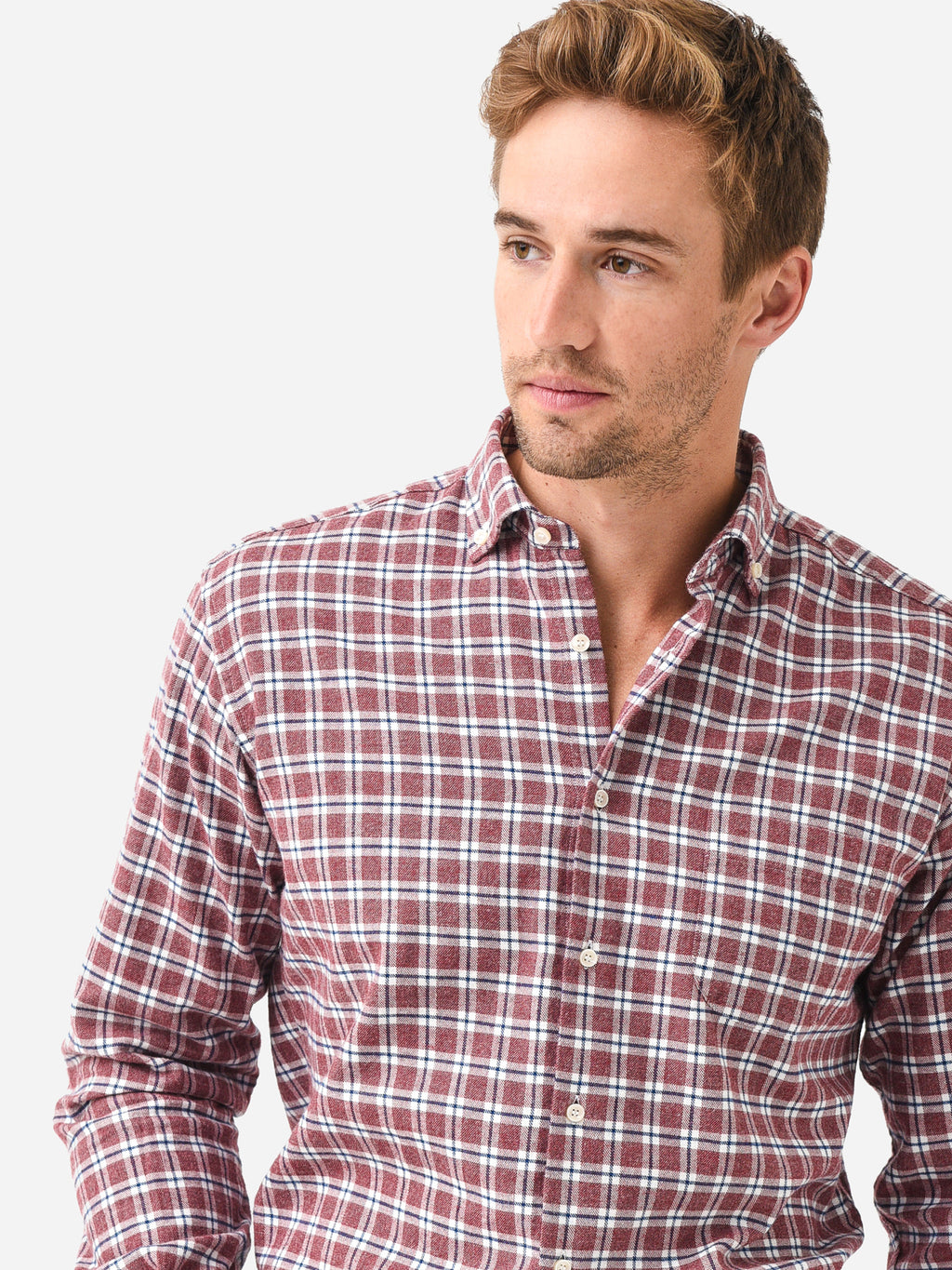 Miller Westby Men's Ulysses Button-Down Shirt - Saint Bernard