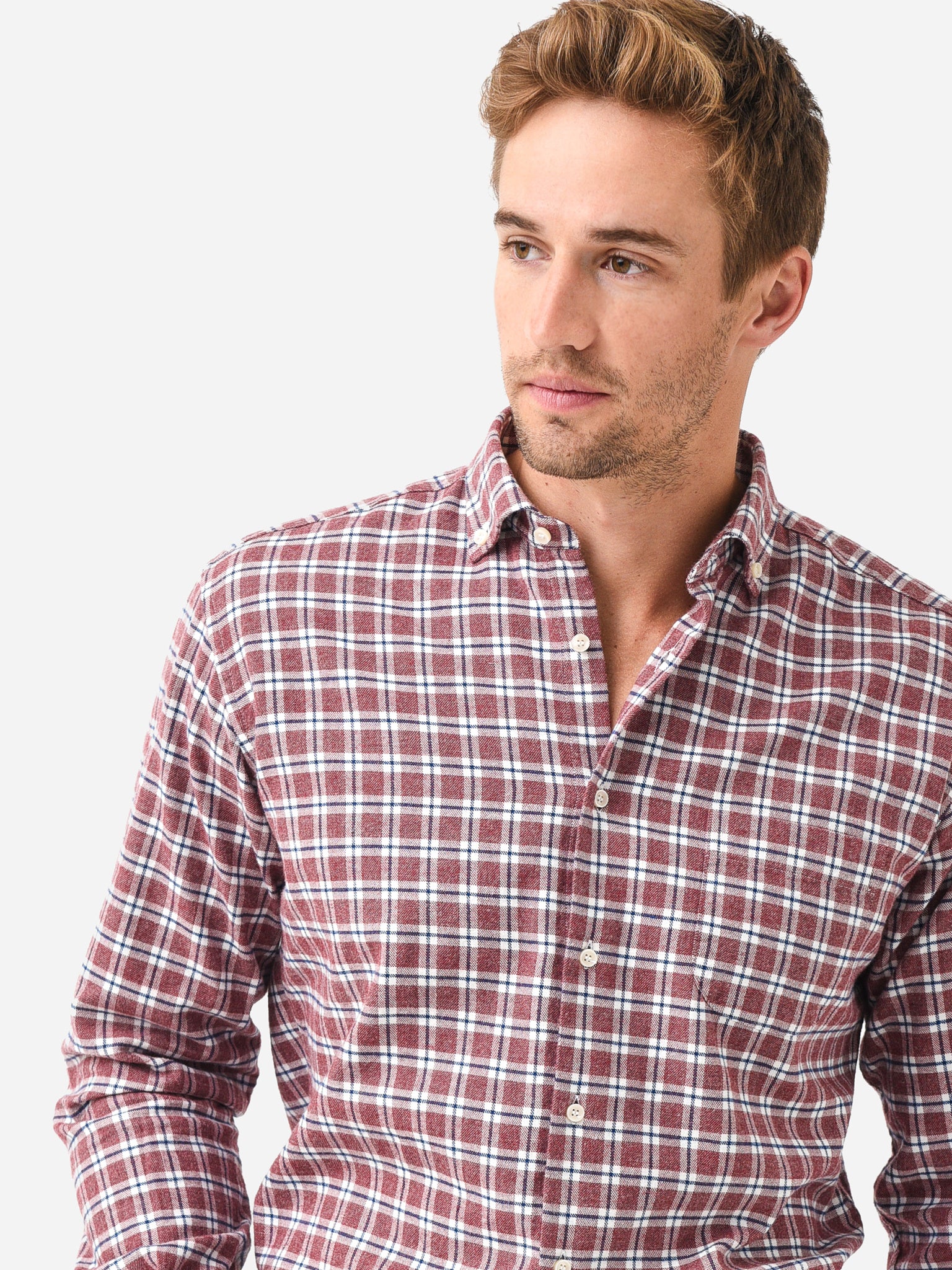 Miller Westby Men's Ulysses Button-Down Shirt - Saint Bernard