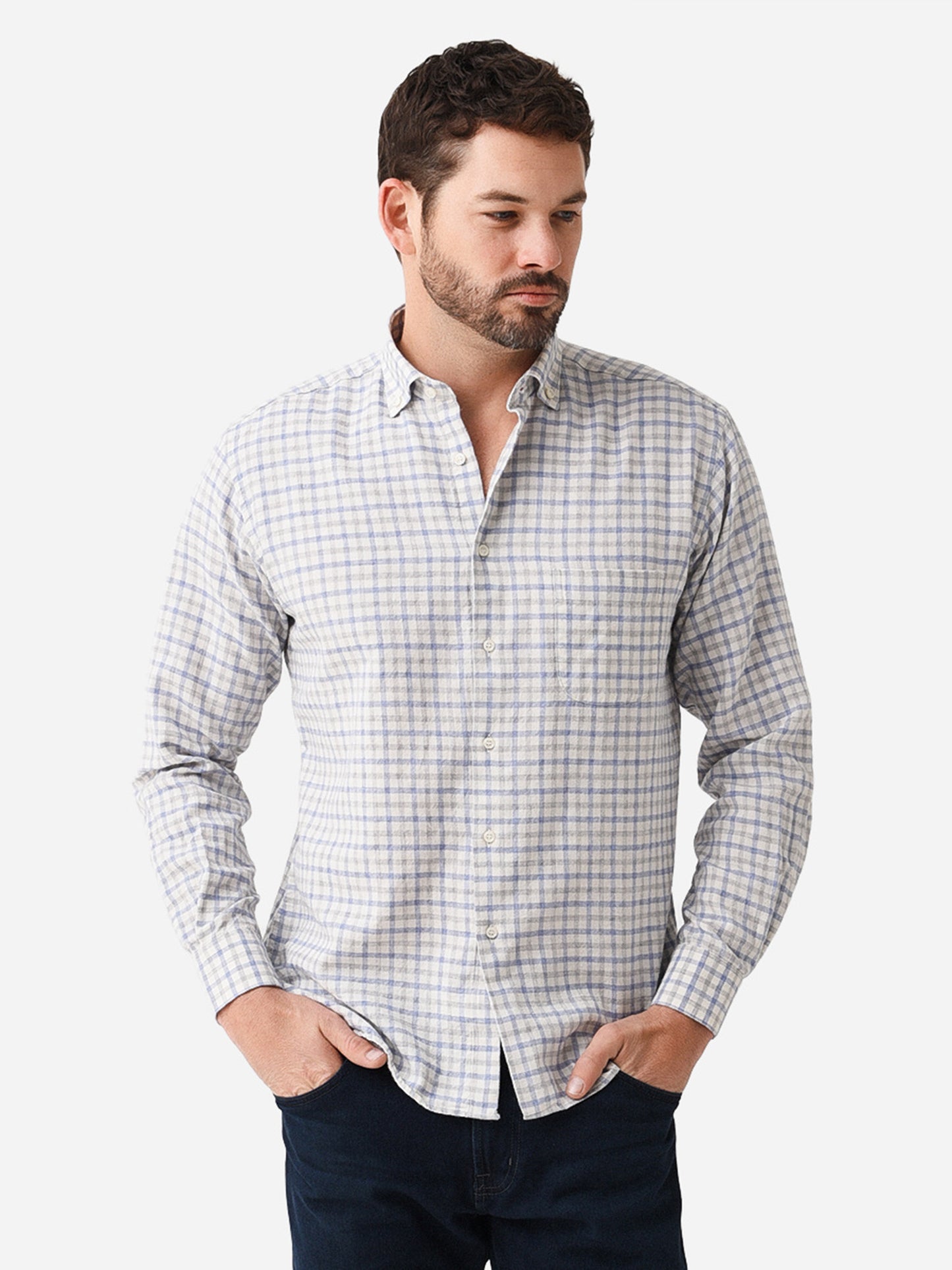 Miller Westby Men's Victor Button-Down Shirt - Saint Bernard