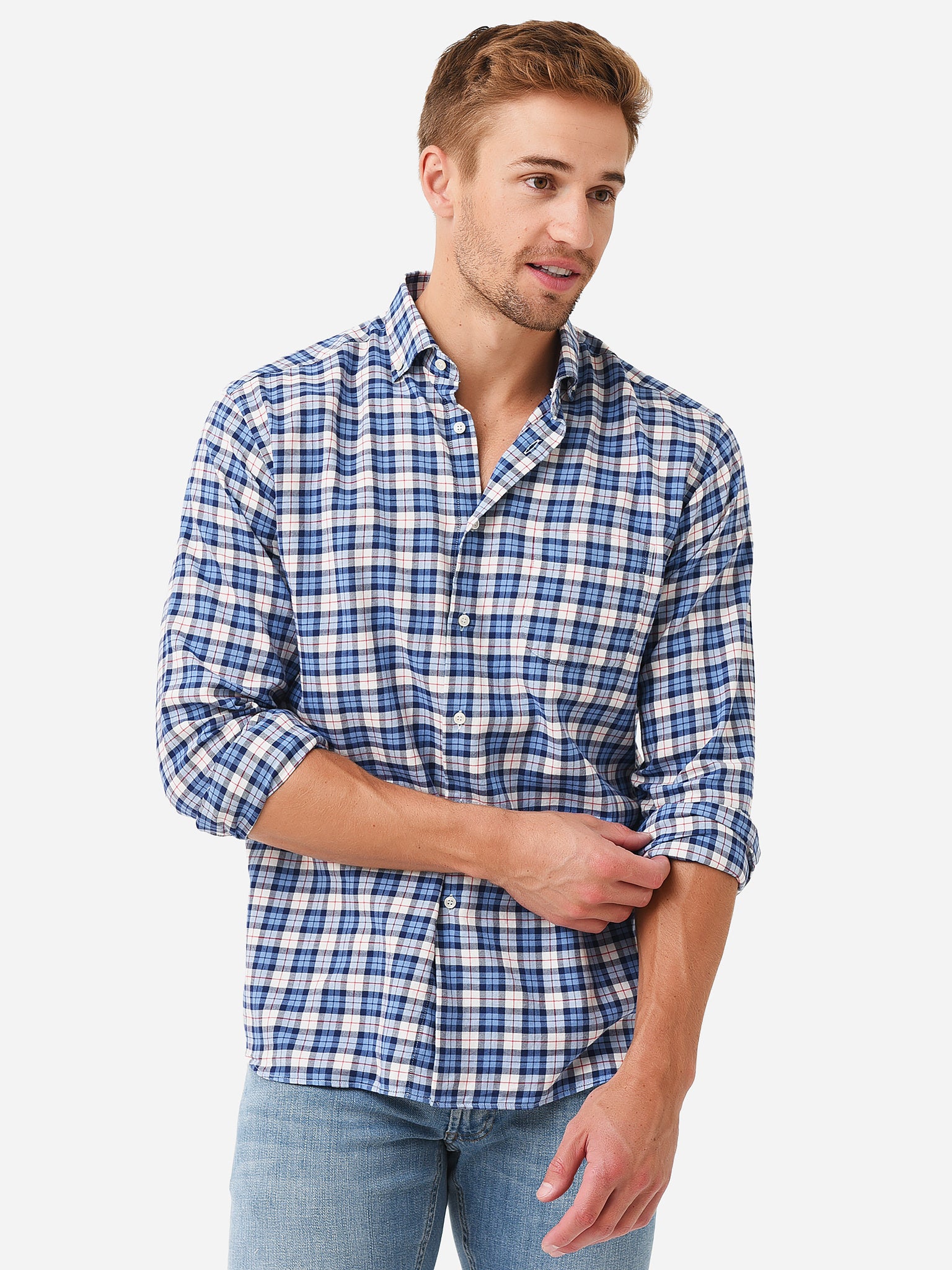 Miller Westby Men's Sean Button-Down Shirt - Saint Bernard