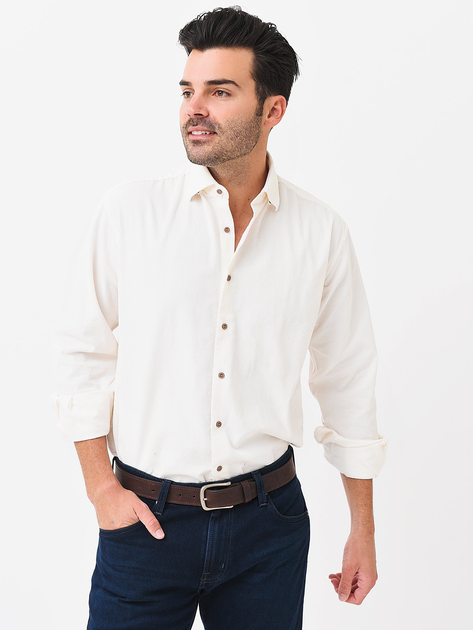 Miller Westby Men's Thad Button-Down Shirt - Saint Bernard