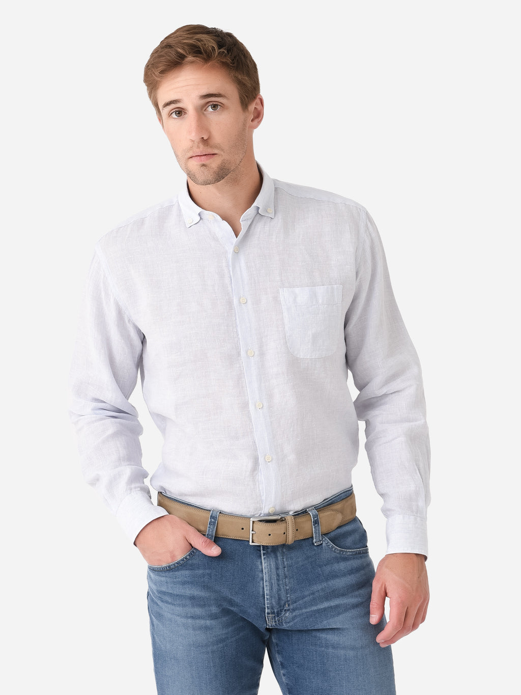 Miller Westby Men's Frasier Button-Down Shirt - Saint Bernard