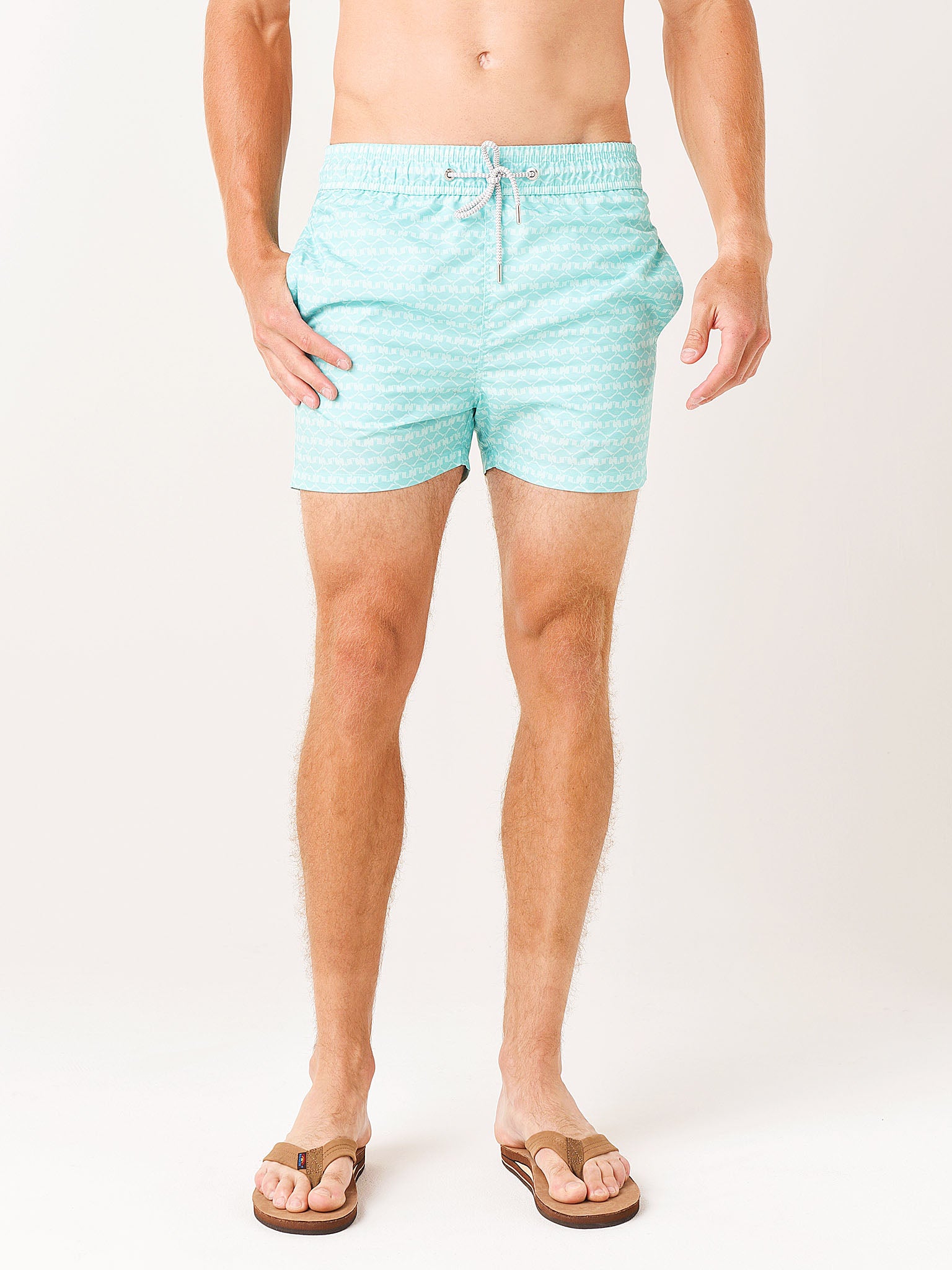 Love Brand & Co Men's Staniel Swim Short - Saint Bernard