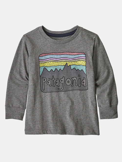 Patagonia Baby Long-Sleeved Graphic Organic T-Shirt