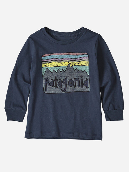 Patagonia Baby Long-Sleeved Graphic Organic T-Shirt