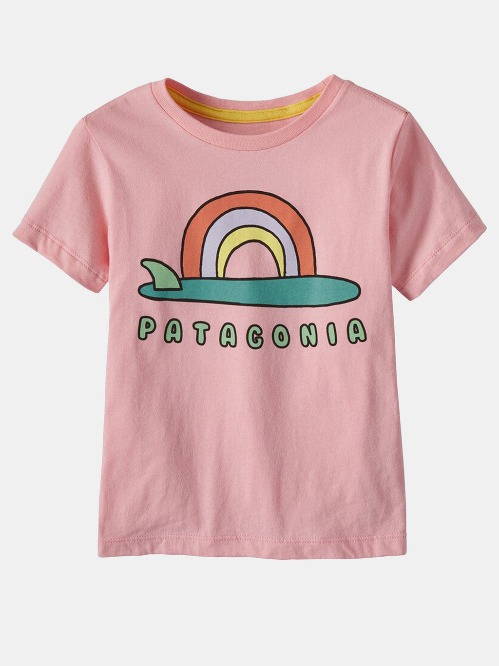 Patagonia Baby Graphic Fishy Food Chain T-Shirt - Saint Bernard