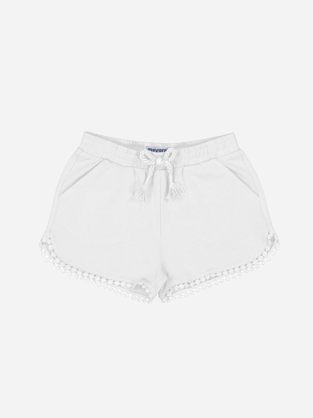 Mayoral Girls' Chenille Short - Saint Bernard