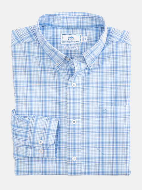 Southern Tide Men's Abound Plaid Intercoastal Sport Shirt