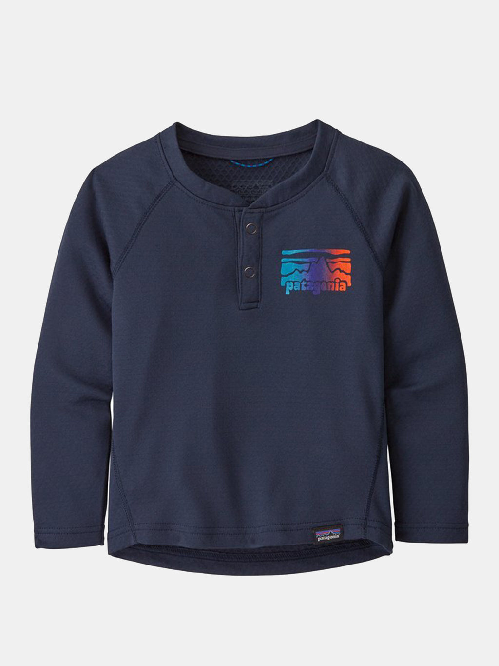 Patagonia Baby Capilene Midweight Henley - Saint Bernard