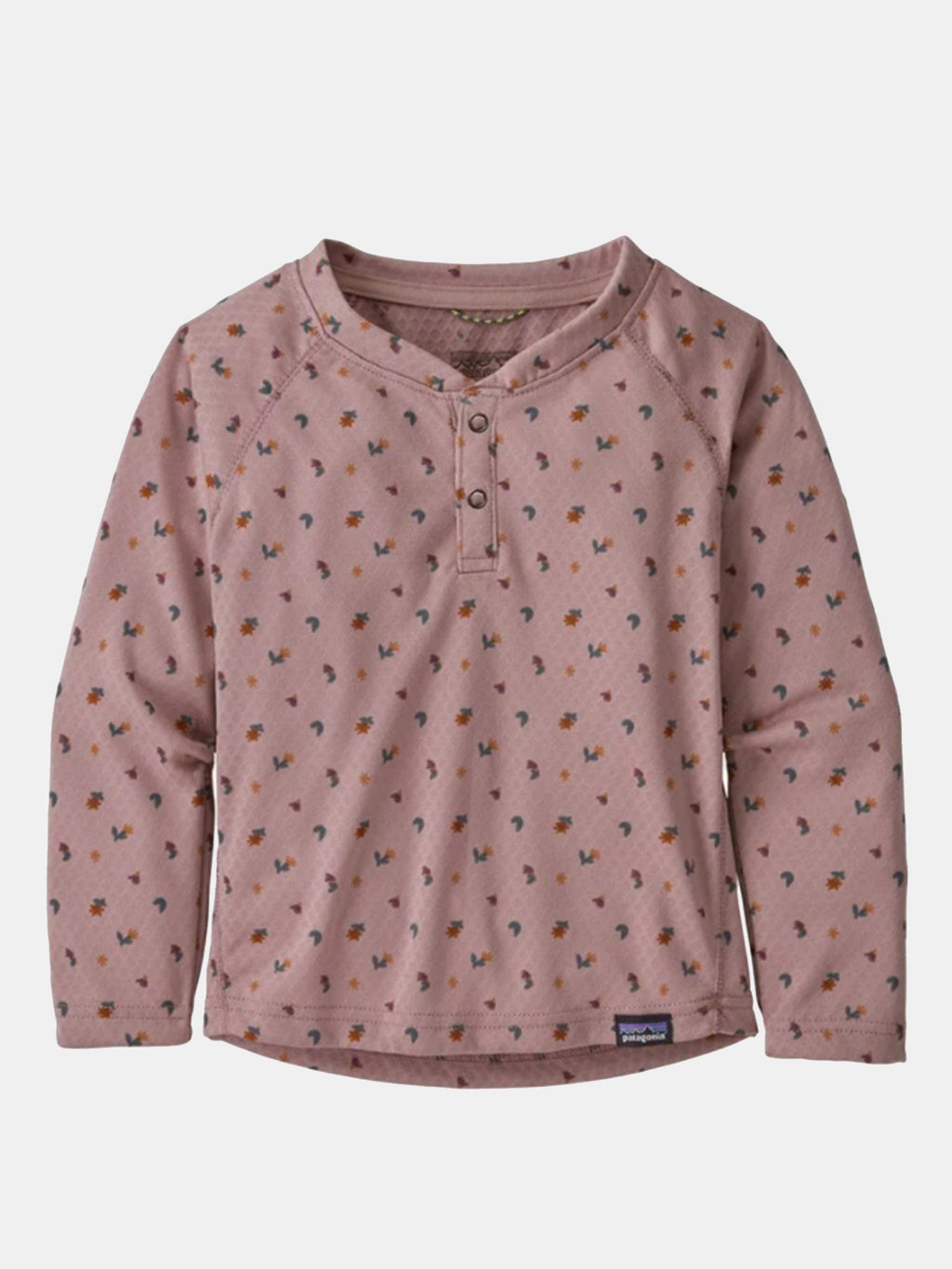 Patagonia Baby Capilene Midweight Henley - Saint Bernard