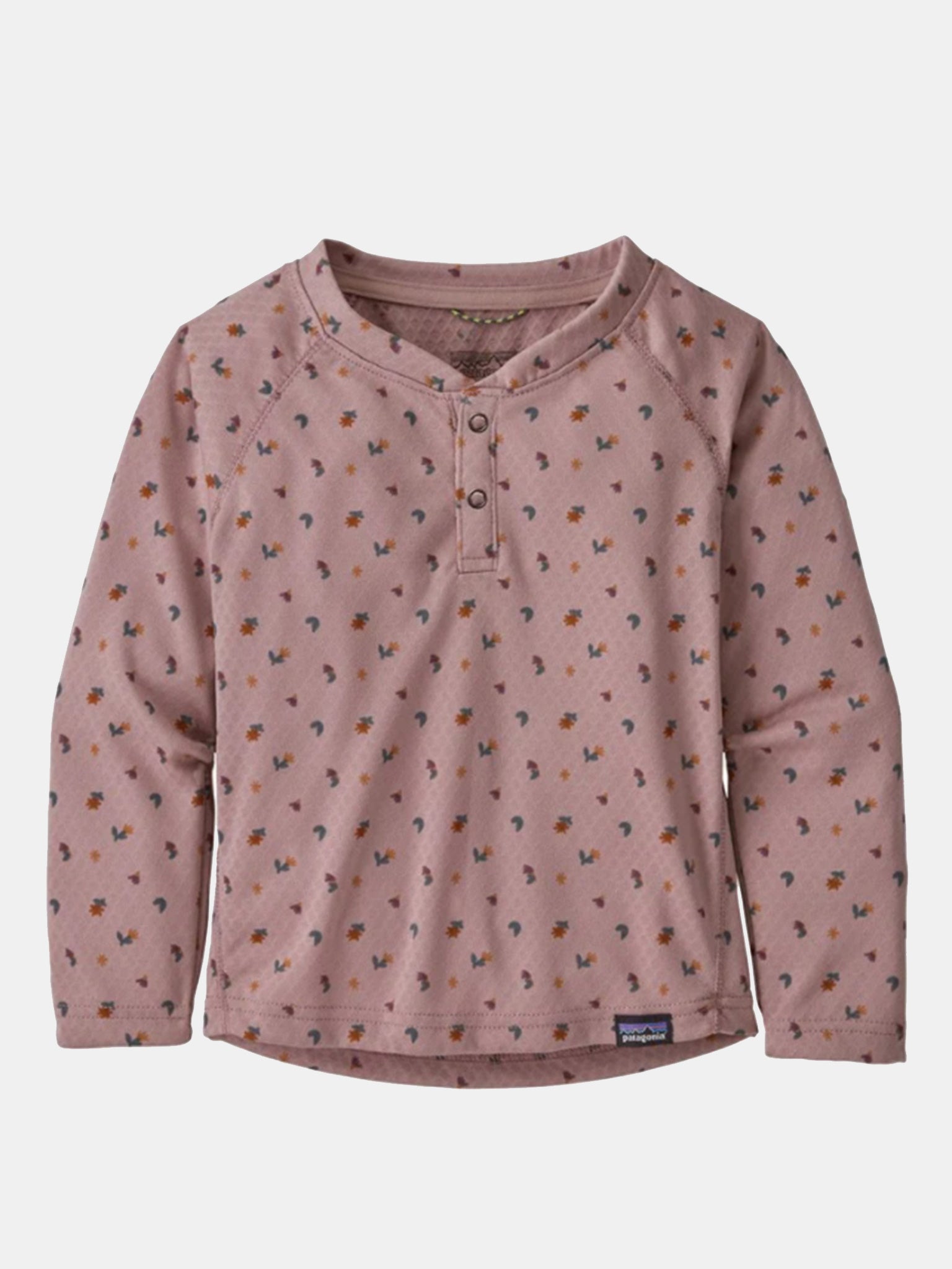 Patagonia Baby Capilene Midweight Henley - Saint Bernard