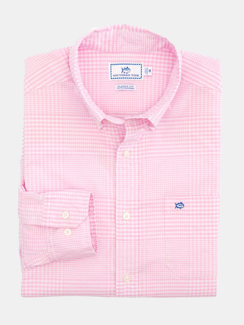 Southern Tide Men's Coastal Passage Onshore Gingham Sport Shirt