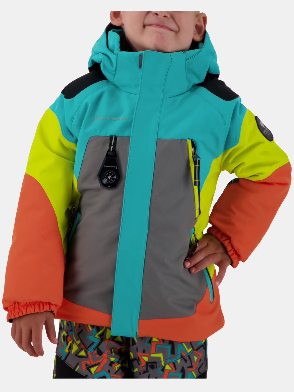 Obermeyer Little Boys' Bolide Jacket - Saint Bernard