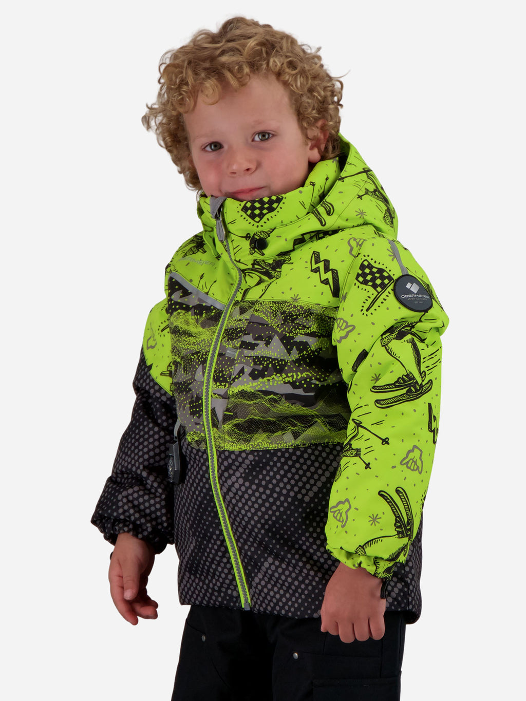 Obermeyer Boys' Altair Jacket - Saint Bernard