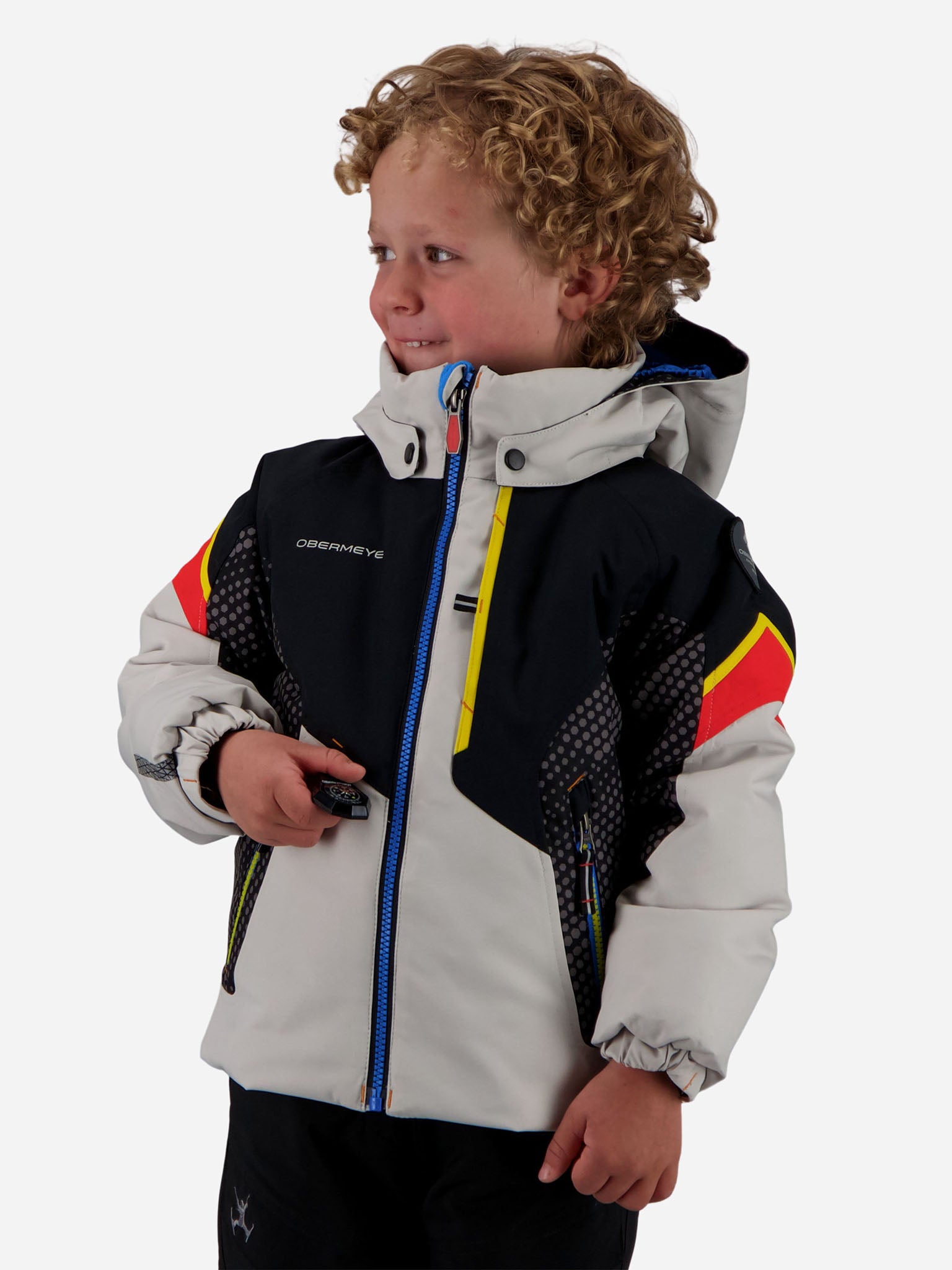 Obermeyer Boys' Bolide Jacket - Saint Bernard