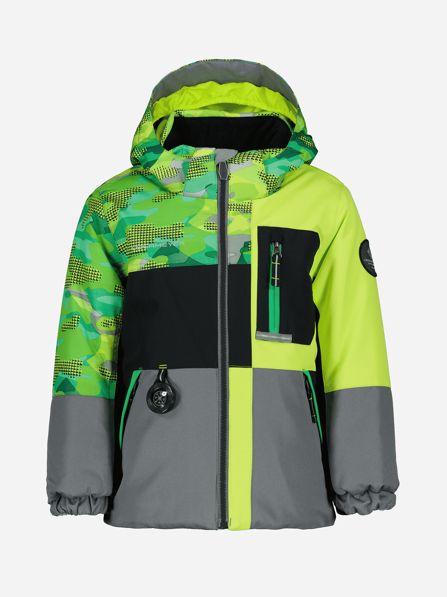 Obermeyer Boys' Nebula Jacket - Saint Bernard