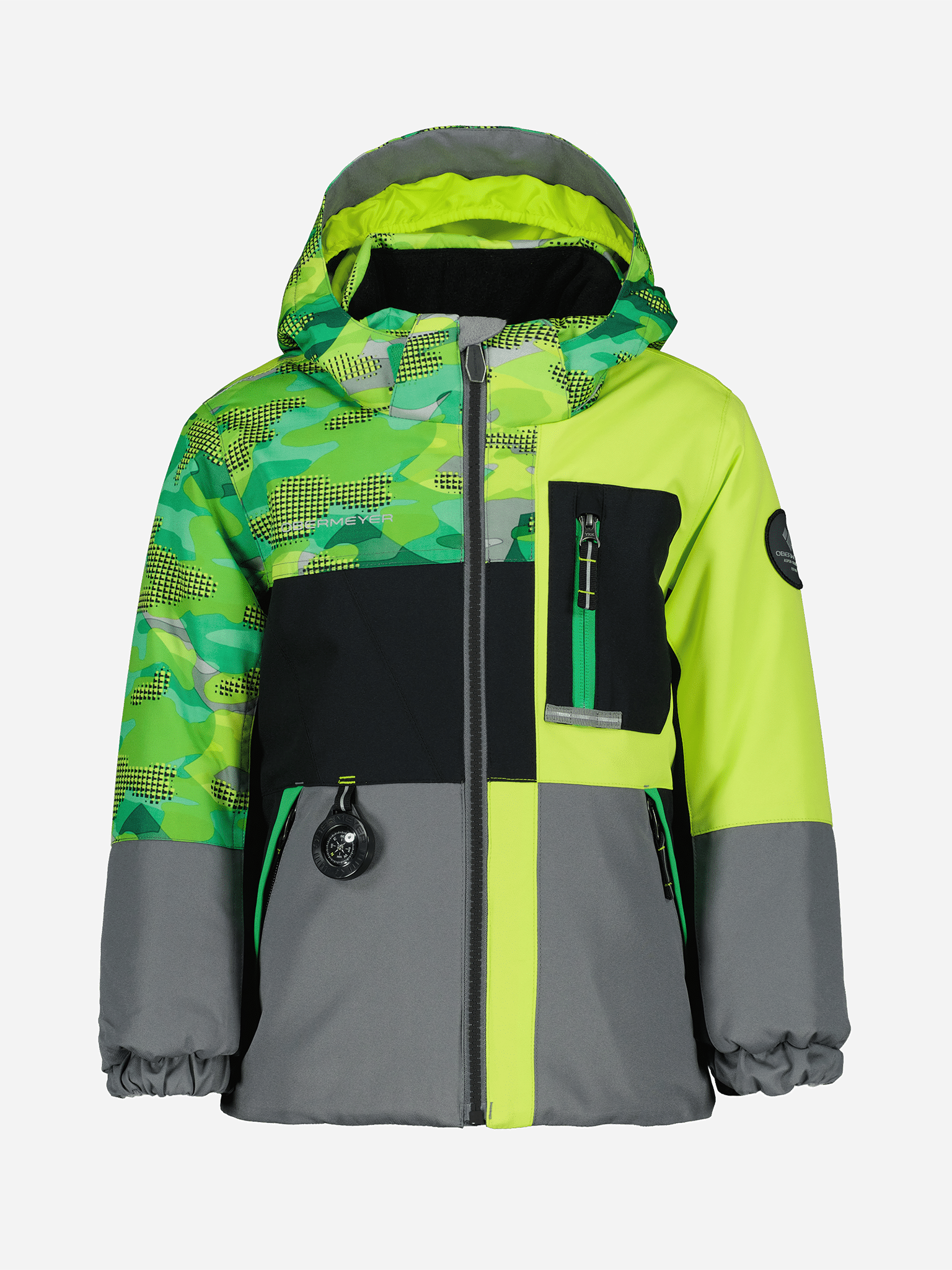 Obermeyer Boys' Nebula Jacket - Saint Bernard