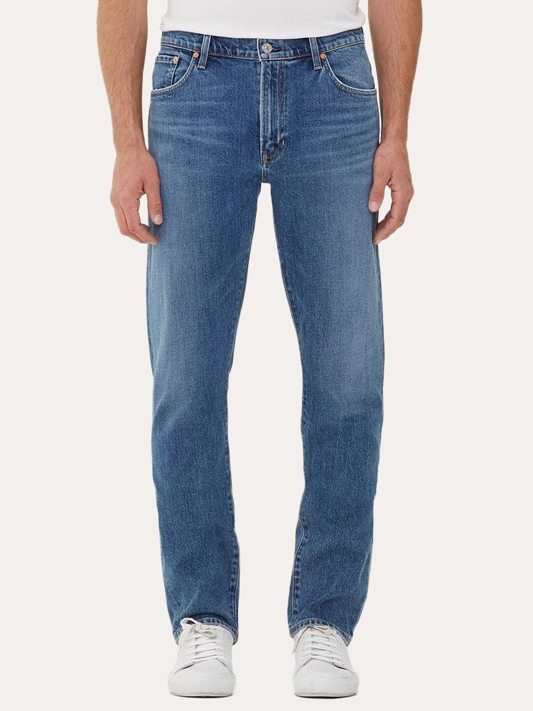 Citizens of Humanity Men's Cage Classic Straight Jean - Saint Bernard