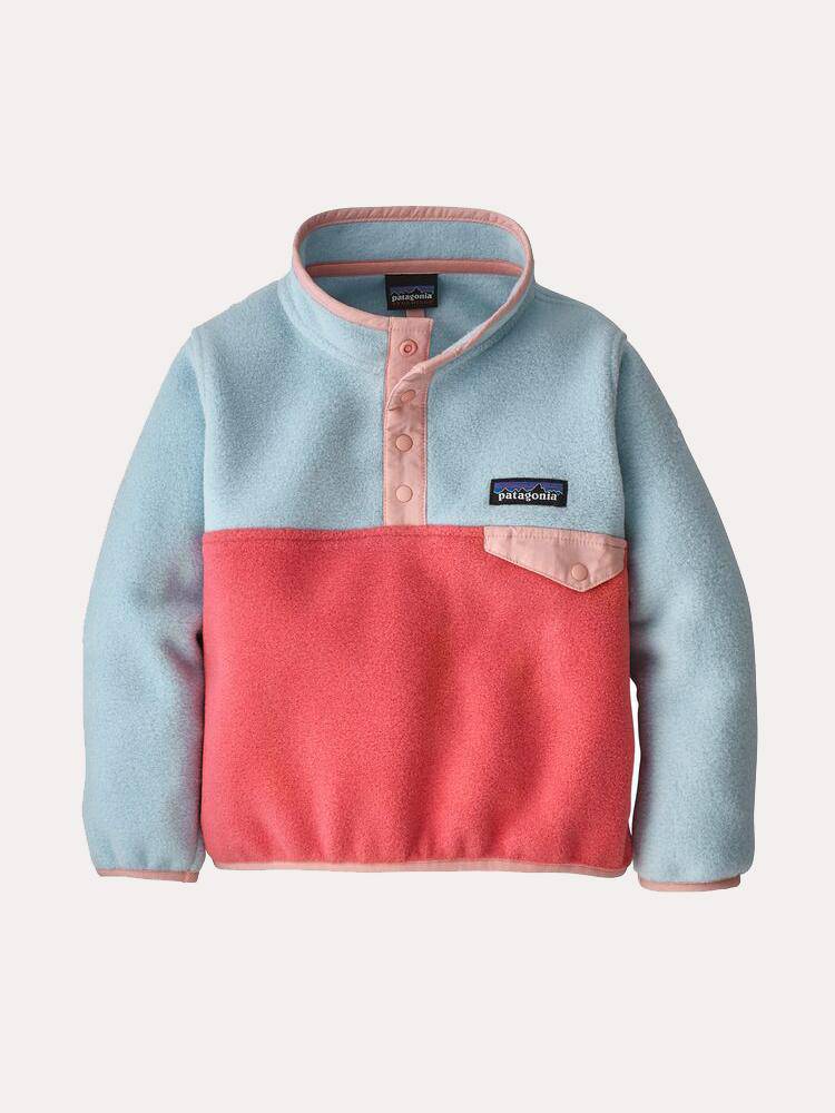 Patagonia Baby Lightweight Synchilla Snap-T Pullover - Saint Bernard