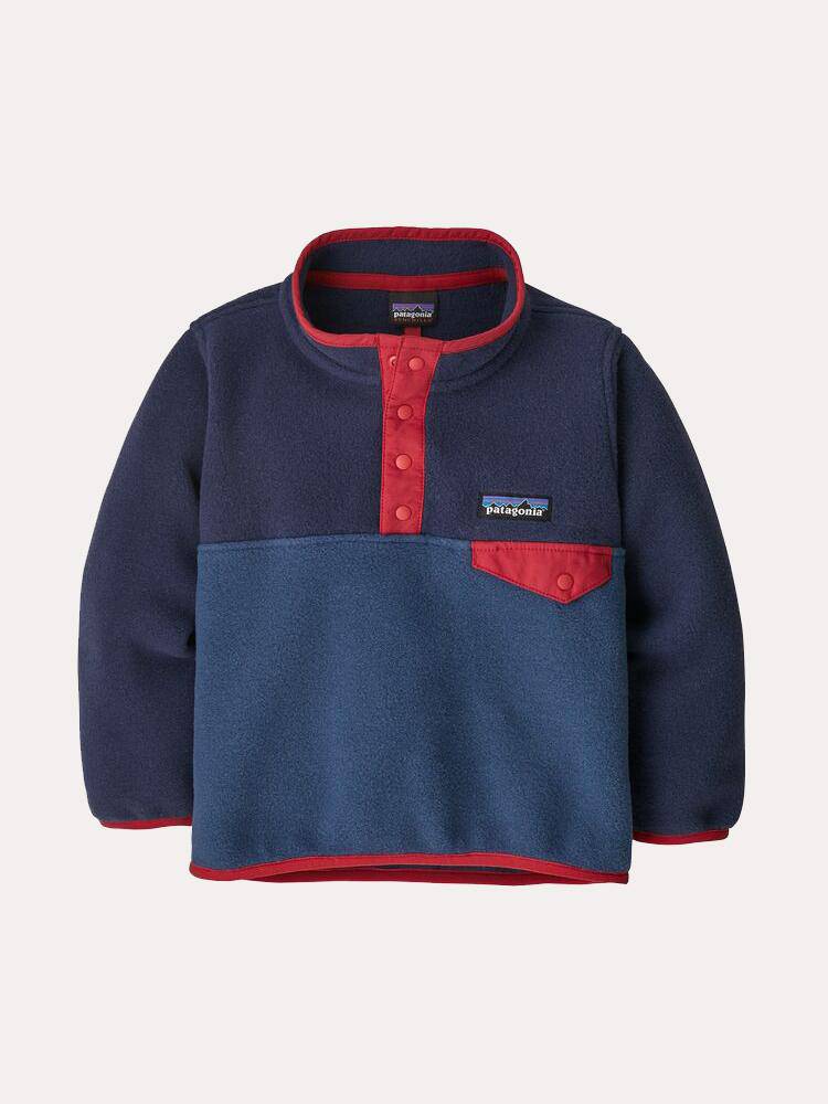 Patagonia Baby Lightweight Synchilla Snap-T Pullover - Saint Bernard