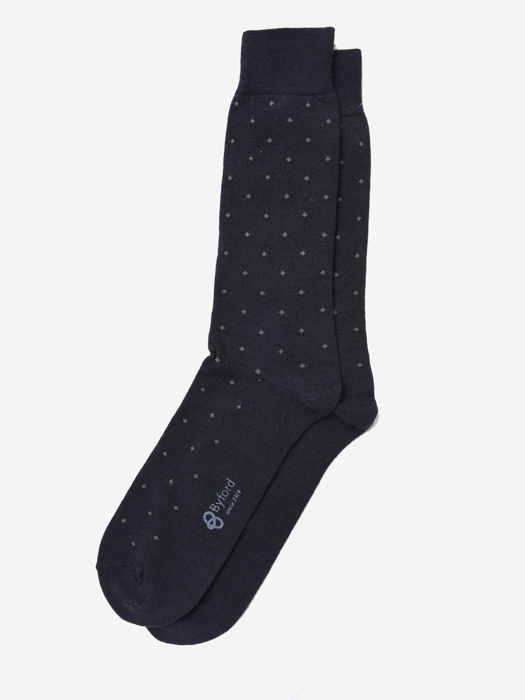 Byford Men's Superwash Merino Wool Dress Sock - Saint Bernard