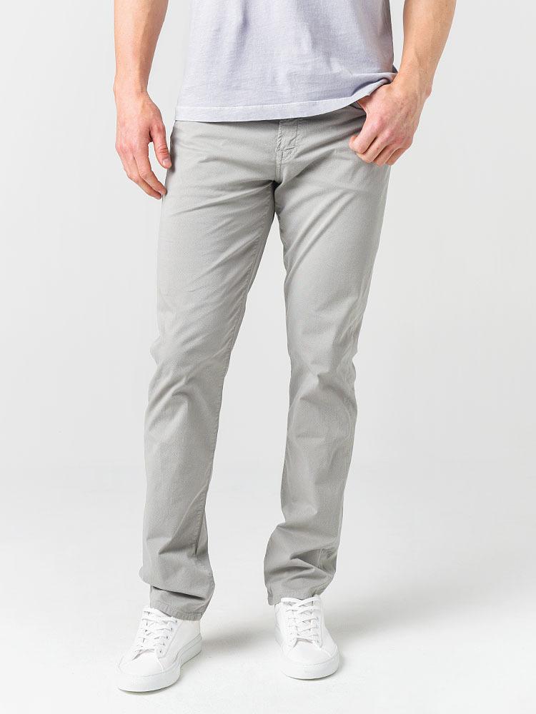 Citizens of Humanity Men’s Gage Classic Straight Fit Print Sateen Pant - Saint Bernard