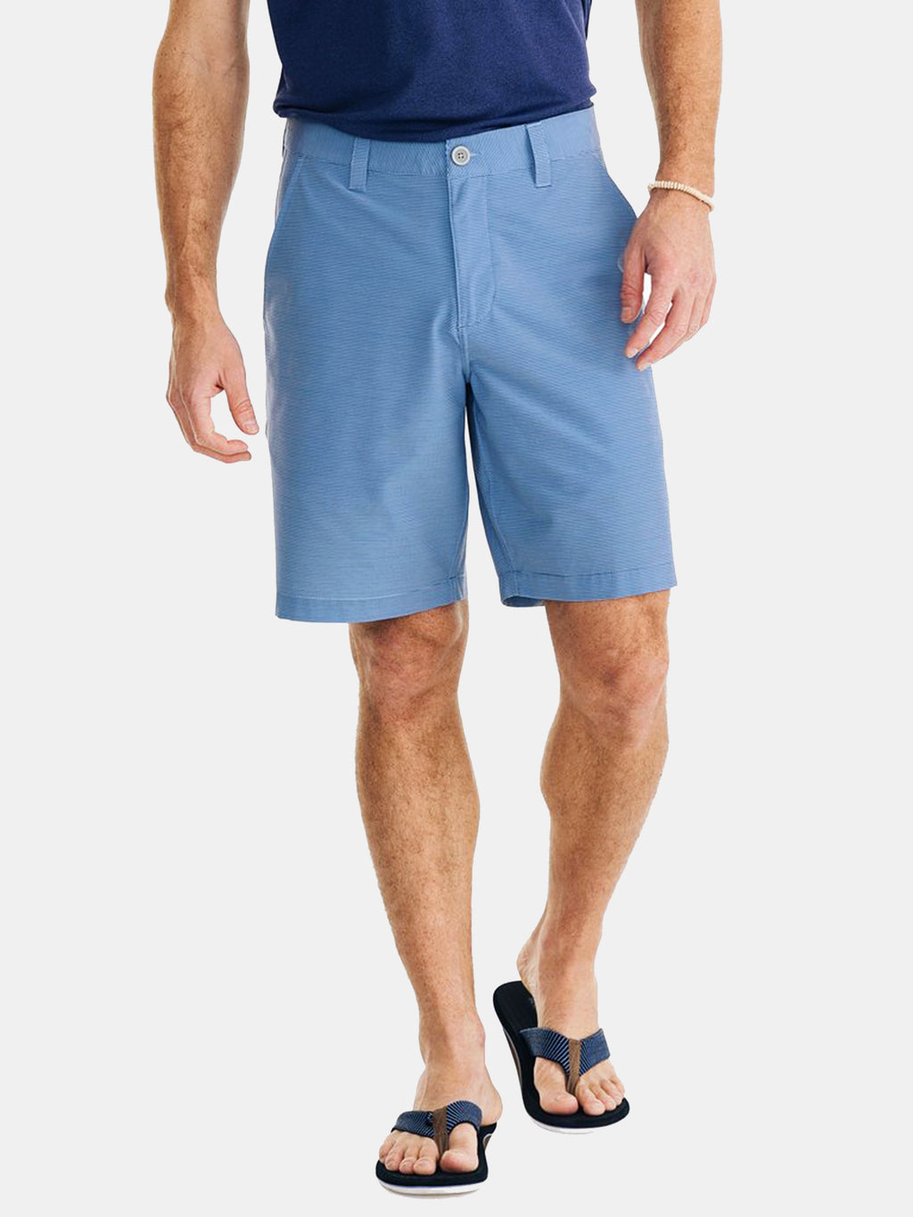 Southern Tide Men's Heather Stripe T3 9 In. Gulf Short - Saint Bernard