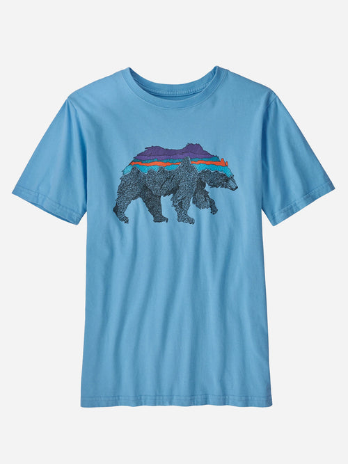 Patagonia Boys' Regenerative Organic Certified Cotton Graphic T-Shirt