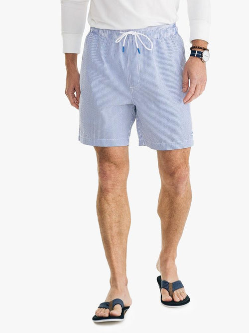 Southern Tide Men's Seersucker Swim Trunk