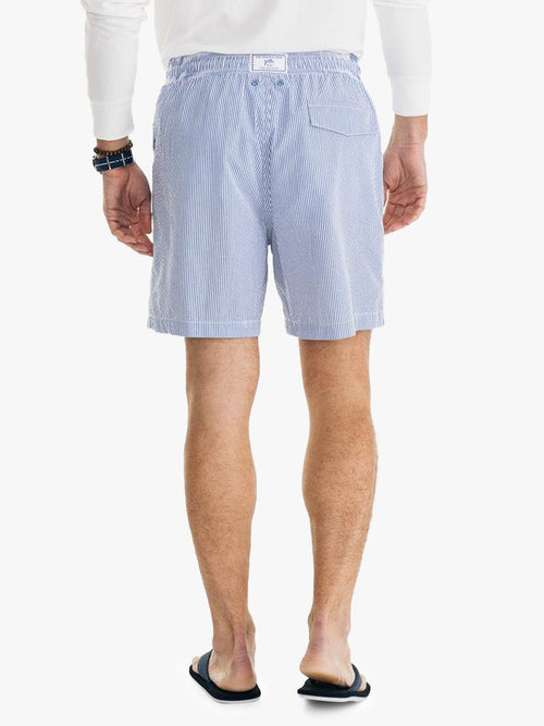 Southern Tide Men's Seersucker Swim Trunk