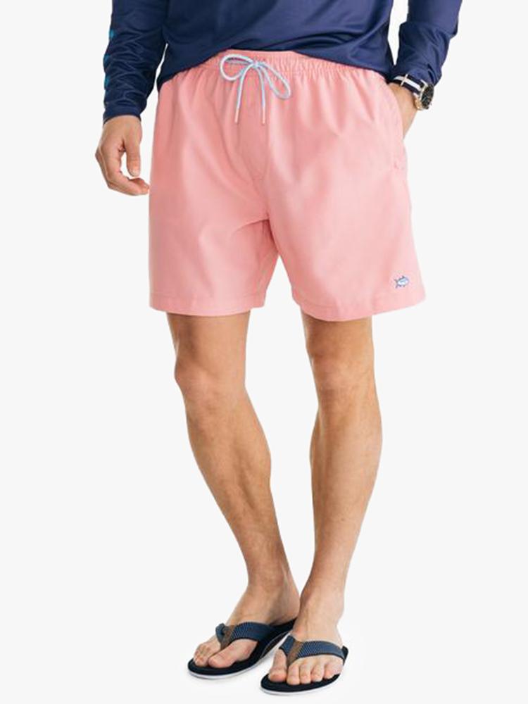 Southern Tide Men's Solid Swim Trunk - Saint Bernard