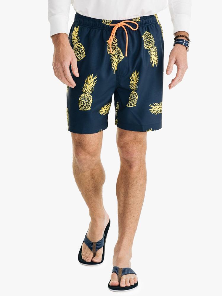 Southern Tide Men's Pineapple Swim Trunk - Saint Bernard