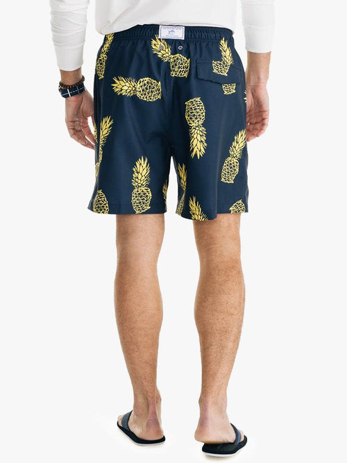 Southern Tide Men's Pineapple Swim Trunk